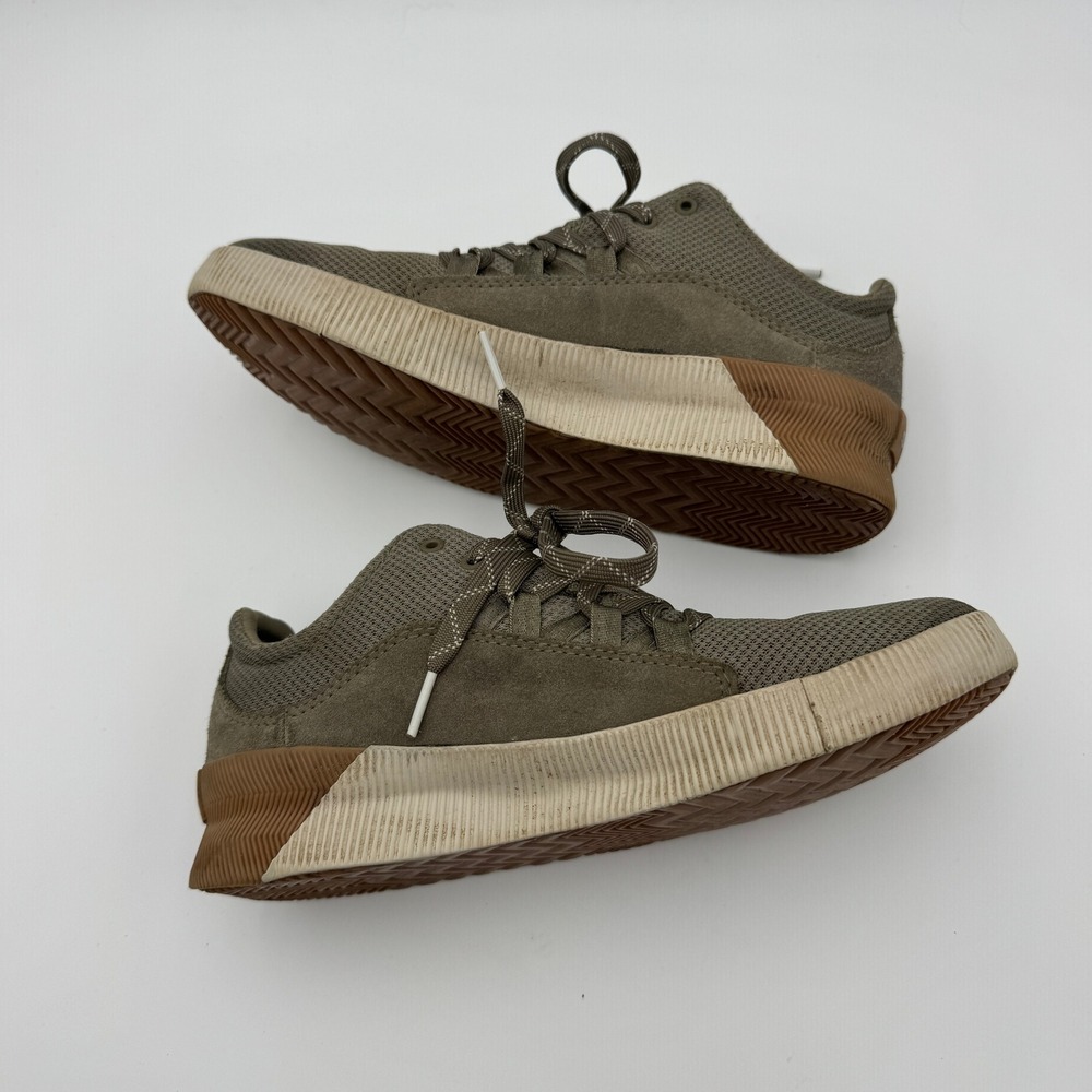 Sorel Out 'N About Plus Lace Sneakers Women 7.5 Waterproof Sage Green NL4090-365 - Picture 7 of 11
